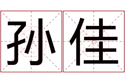 孙佳